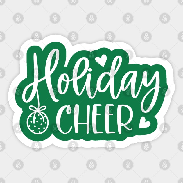 Holiday Cheer V2 Sticker by Bowtique Knick & Knacks